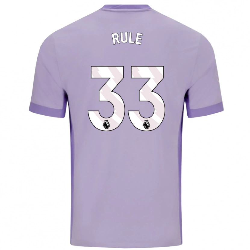 Danxen Dámské Charlize Rule #33 Taro Fialová Bílá Daleko Hráčské Dresy 2025/26 Dres
