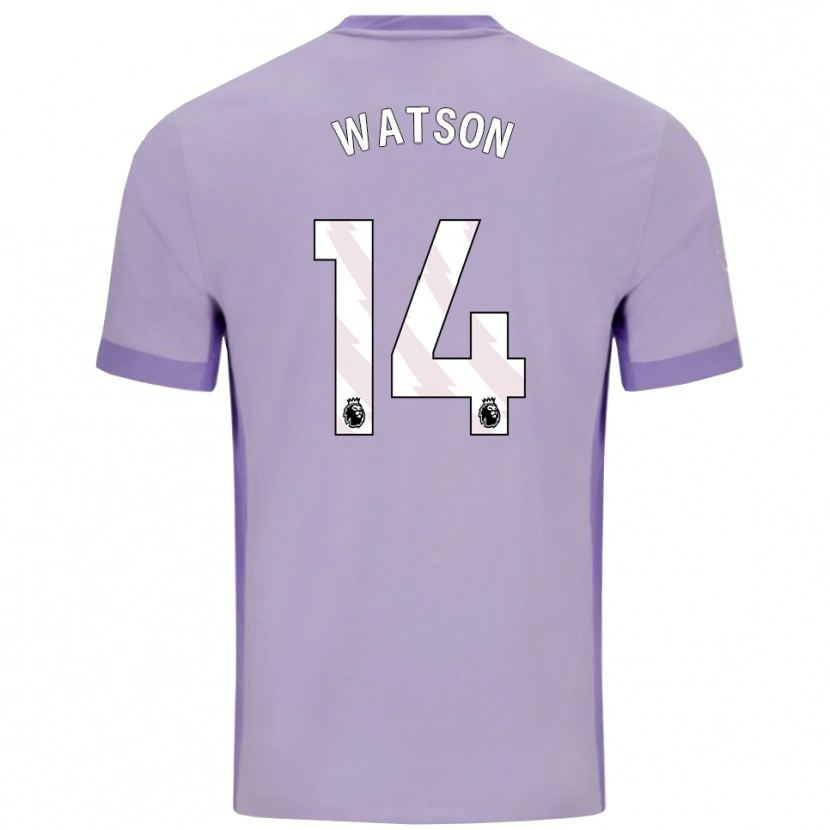 Danxen Dámské Tom Watson #14 Taro Fialová Bílá Daleko Hráčské Dresy 2025/26 Dres