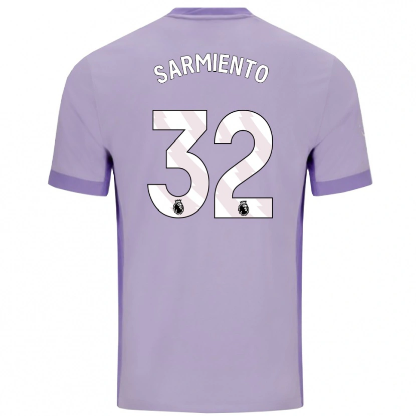 Danxen Dámské Jeremy Sarmiento #32 Taro Fialová Bílá Daleko Hráčské Dresy 2025/26 Dres