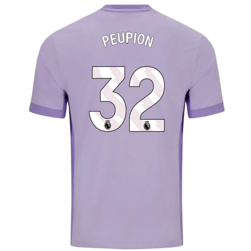 Danxen Dámské Cameron Peupion #32 Taro Fialová Bílá Daleko Hráčské Dresy 2025/26 Dres