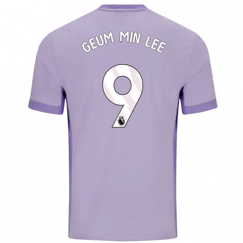 Danxen Dámské Lee Geum-Min #9 Taro Fialová Bílá Daleko Hráčské Dresy 2025/26 Dres