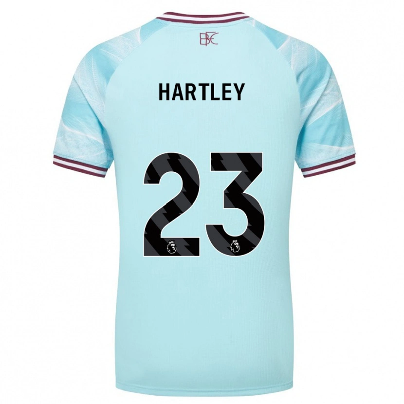 Danxen Dámské Naomi Hartley #23 Nebesky Modrá Burgundská Daleko Hráčské Dresy 2025/26 Dres