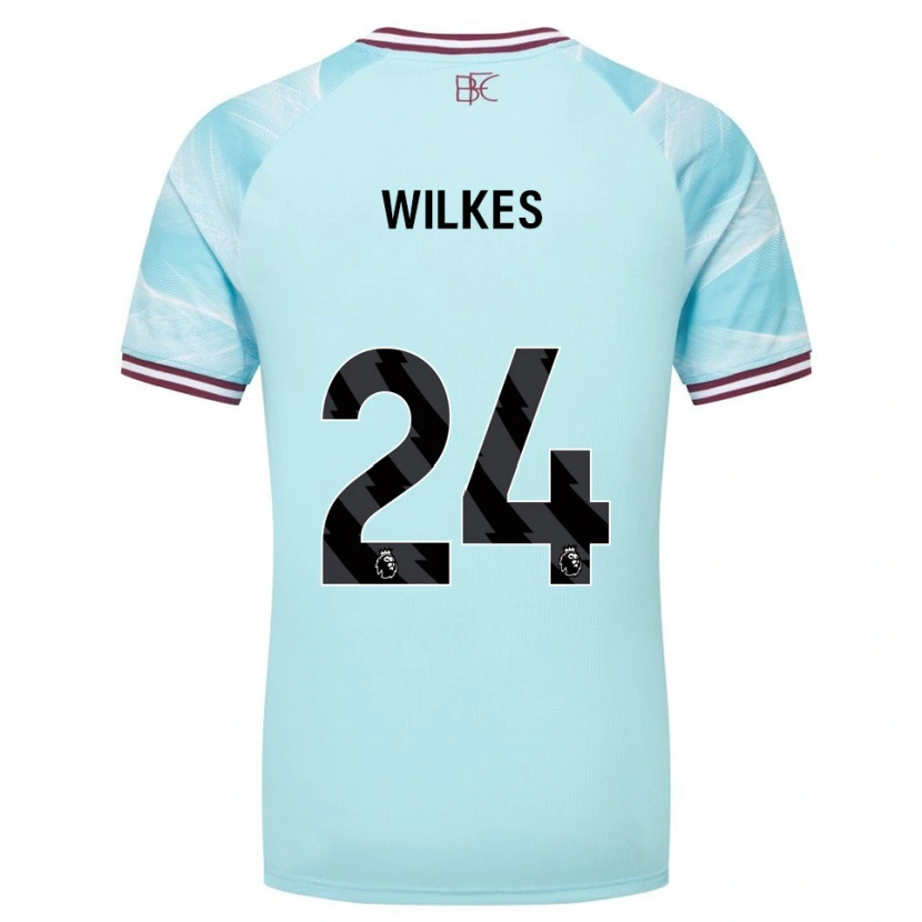 Danxen Dámské Tilly Wilkes #24 Nebesky Modrá Burgundská Daleko Hráčské Dresy 2025/26 Dres