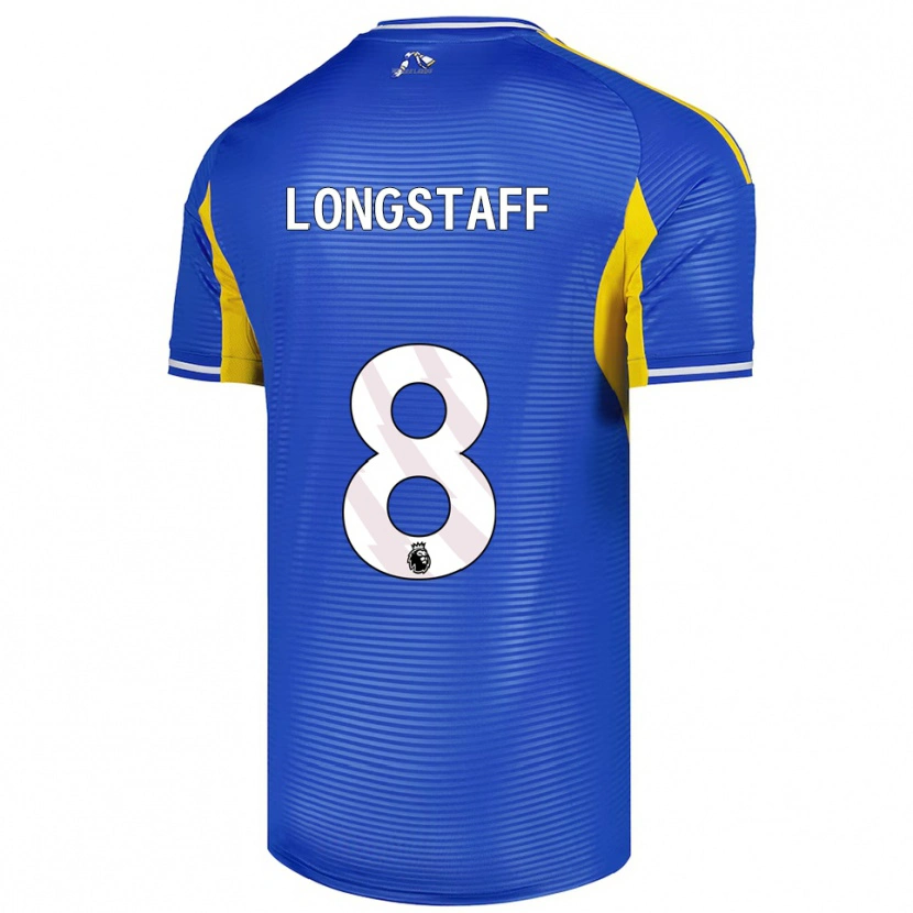 Danxen Dámské Sean Longstaff #8 Modrá Žlutá Daleko Hráčské Dresy 2025/26 Dres