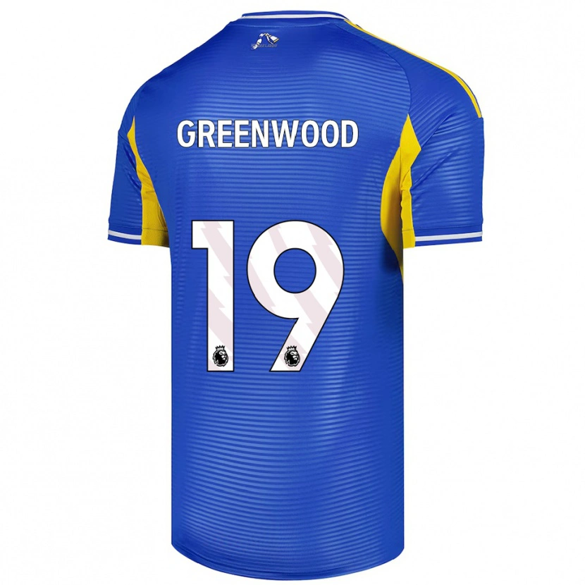 Danxen Dámské Sam Greenwood #19 Modrá Žlutá Daleko Hráčské Dresy 2025/26 Dres