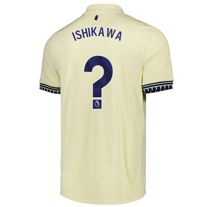 Danxen Dámské Rion Ishikawa #0 Smetanově Bílá Černá Daleko Hráčské Dresy 2025/26 Dres