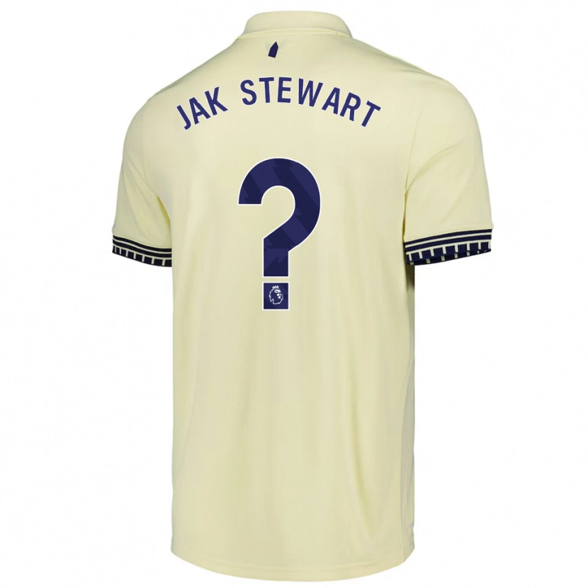 Danxen Dámské Jak Stewart #0 Smetanově Bílá Černá Daleko Hráčské Dresy 2025/26 Dres