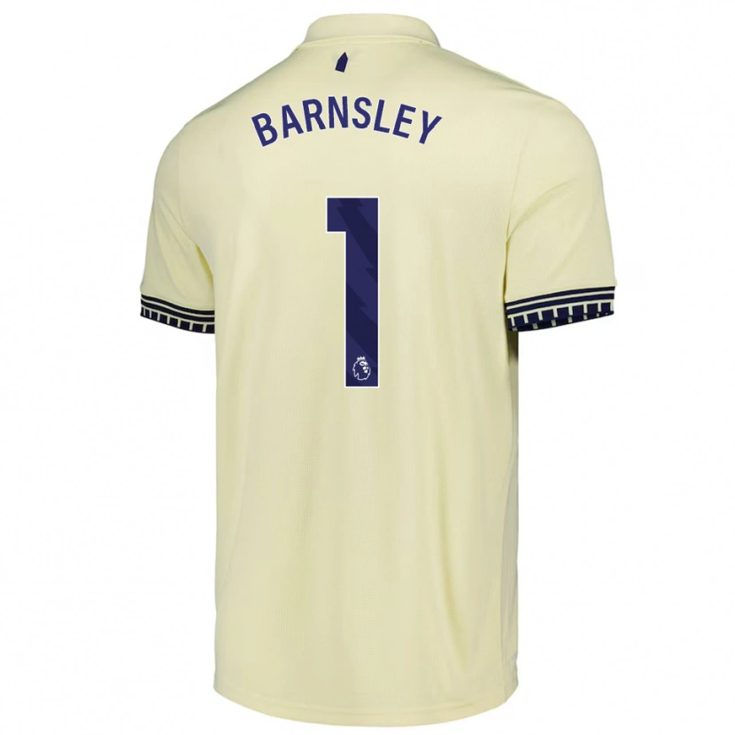 Danxen Dámské Fraser Barnsley #1 Smetanově Bílá Černá Daleko Hráčské Dresy 2025/26 Dres