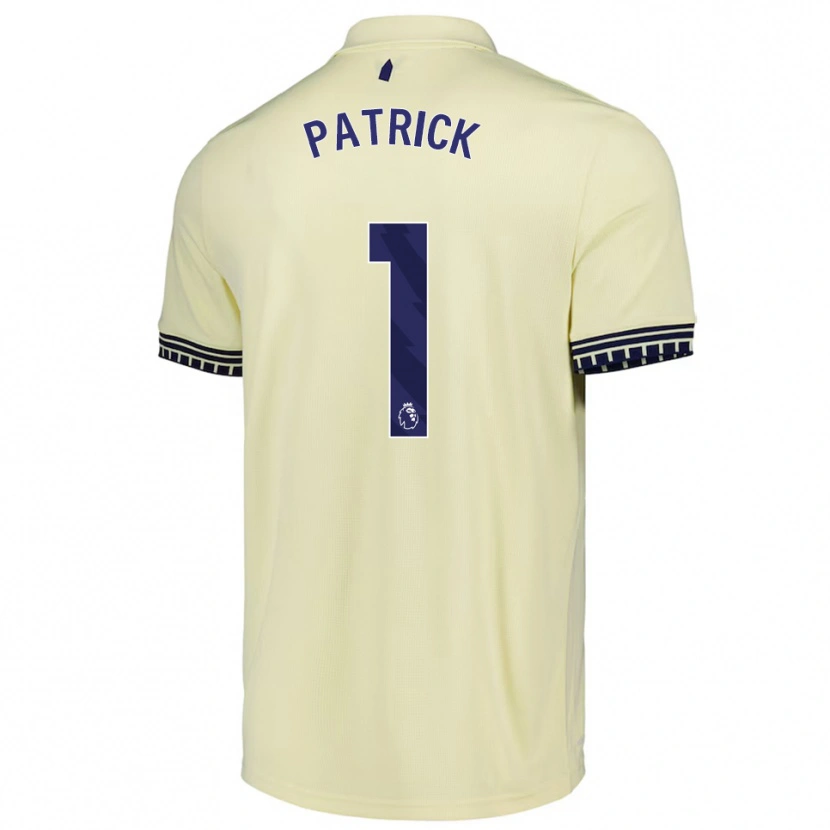 Danxen Dámské Seve Patrick #1 Smetanově Bílá Černá Daleko Hráčské Dresy 2025/26 Dres