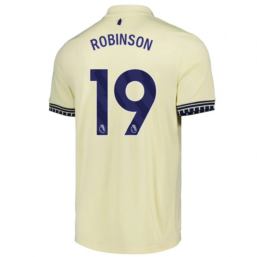 Danxen Dámské Katie Robinson #19 Smetanově Bílá Černá Daleko Hráčské Dresy 2025/26 Dres
