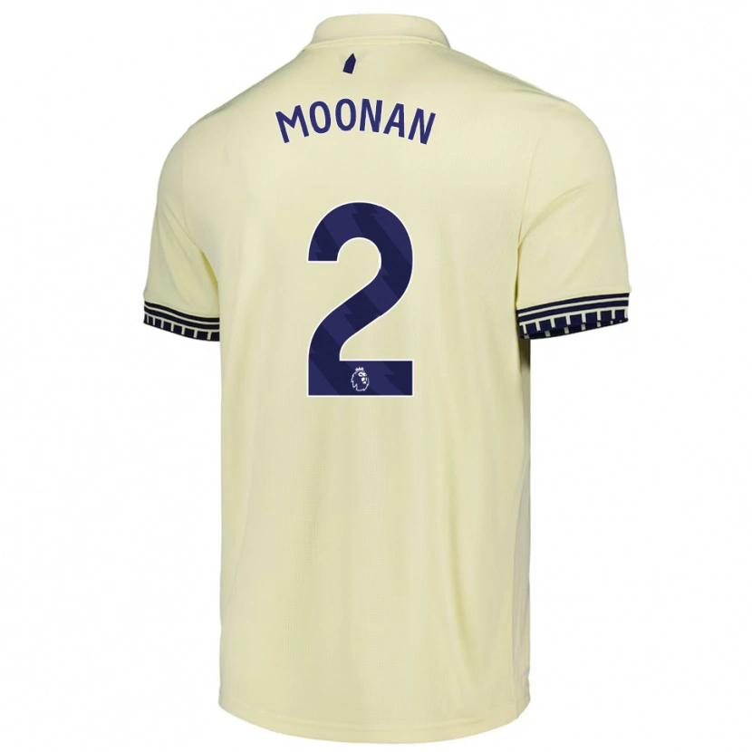Danxen Dámské Bradley Moonan #2 Smetanově Bílá Černá Daleko Hráčské Dresy 2025/26 Dres