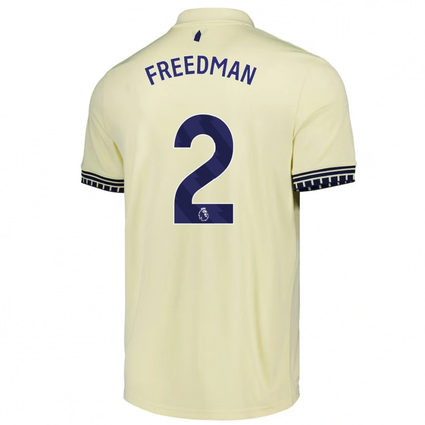 Danxen Dámské Freddie Freedman #2 Smetanově Bílá Černá Daleko Hráčské Dresy 2025/26 Dres