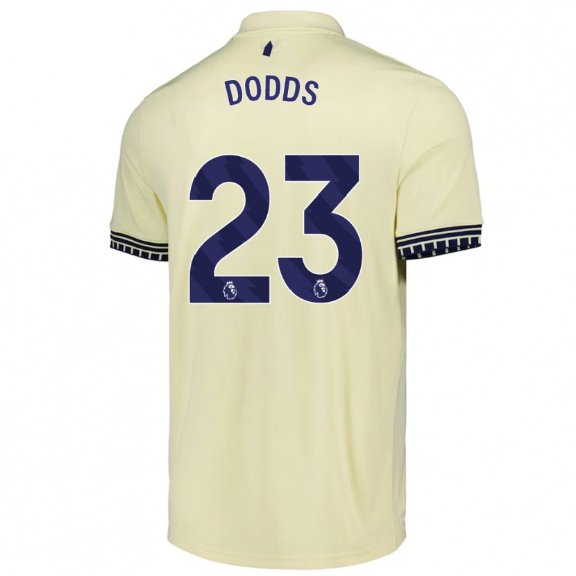Danxen Dámské John Dodds #23 Smetanově Bílá Černá Daleko Hráčské Dresy 2025/26 Dres