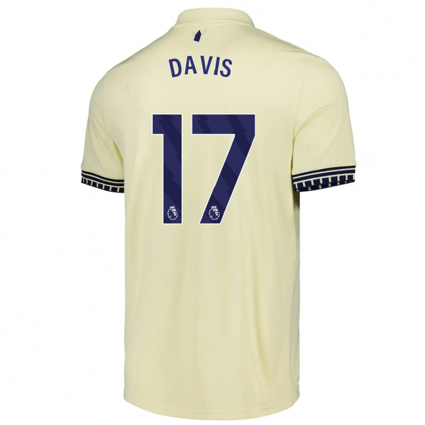 Danxen Dámské Luca Davis #17 Smetanově Bílá Černá Daleko Hráčské Dresy 2025/26 Dres