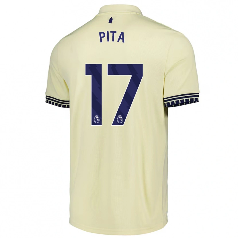 Danxen Dámské Shea Pita #17 Smetanově Bílá Černá Daleko Hráčské Dresy 2025/26 Dres