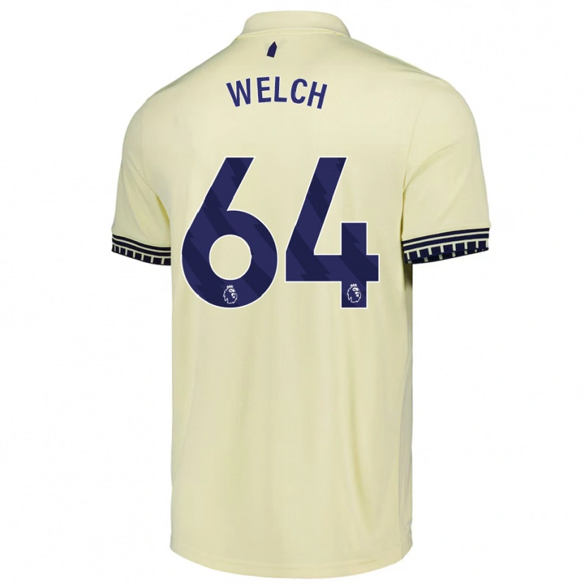 Danxen Dámské Reece Welch #64 Smetanově Bílá Černá Daleko Hráčské Dresy 2025/26 Dres
