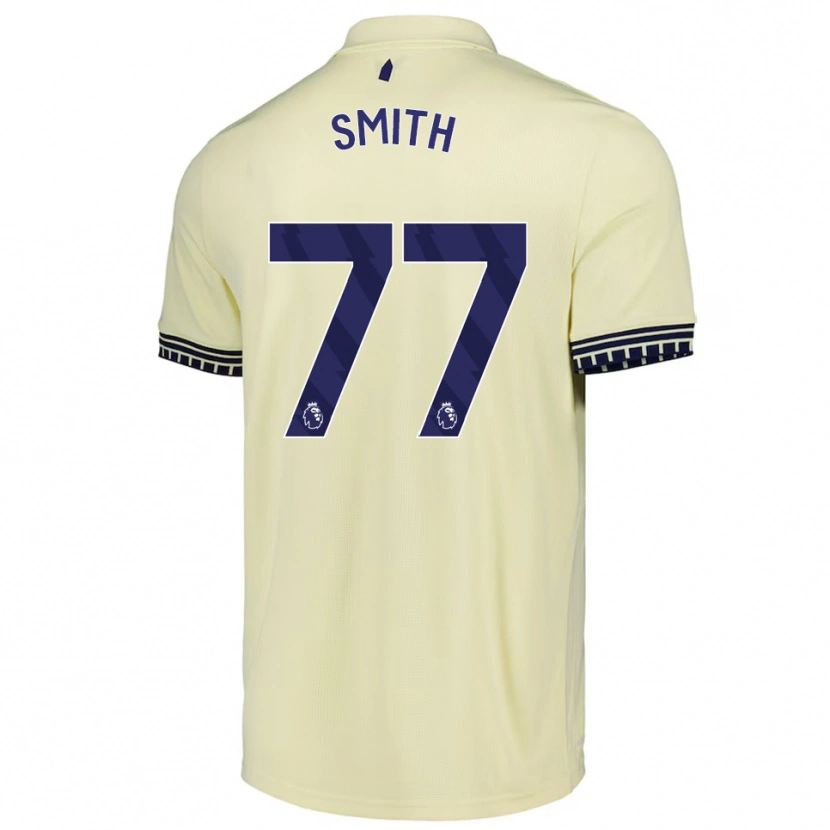 Danxen Dámské Odin Samuels-Smith #77 Smetanově Bílá Černá Daleko Hráčské Dresy 2025/26 Dres