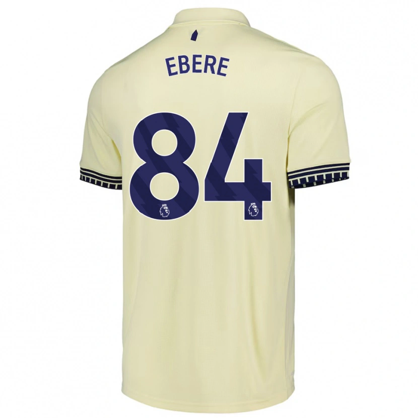 Danxen Dámské Coby Ebere #84 Smetanově Bílá Černá Daleko Hráčské Dresy 2025/26 Dres