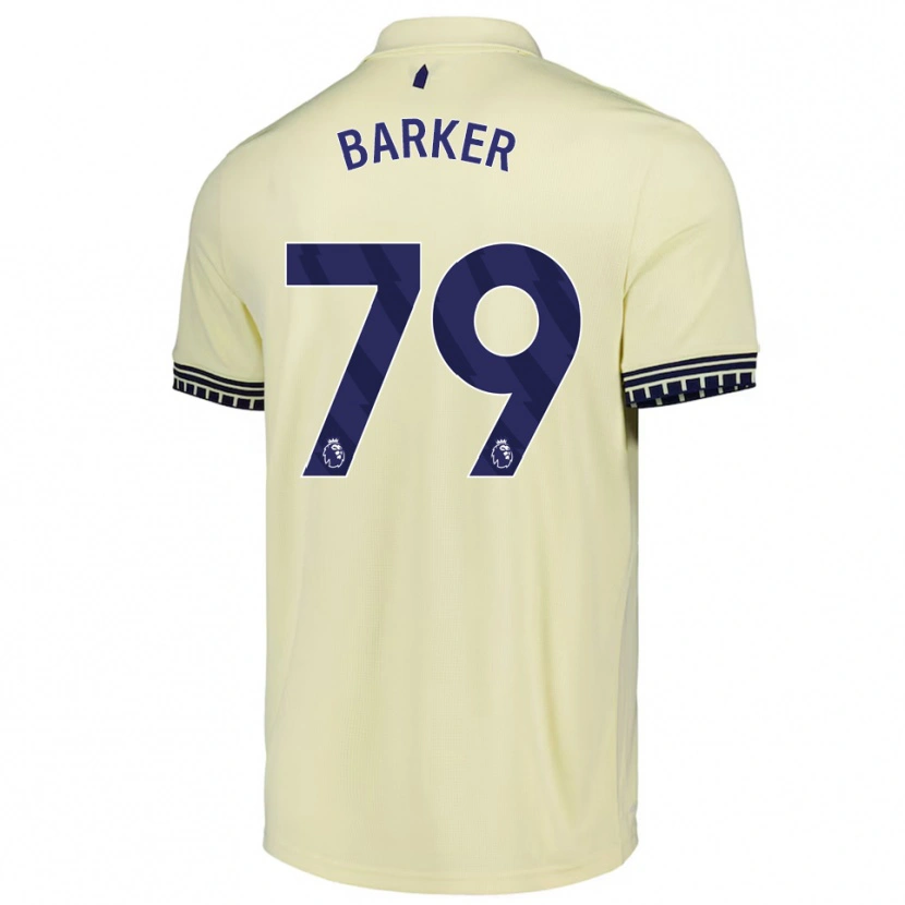 Danxen Dámské Owen Barker #79 Smetanově Bílá Černá Daleko Hráčské Dresy 2025/26 Dres