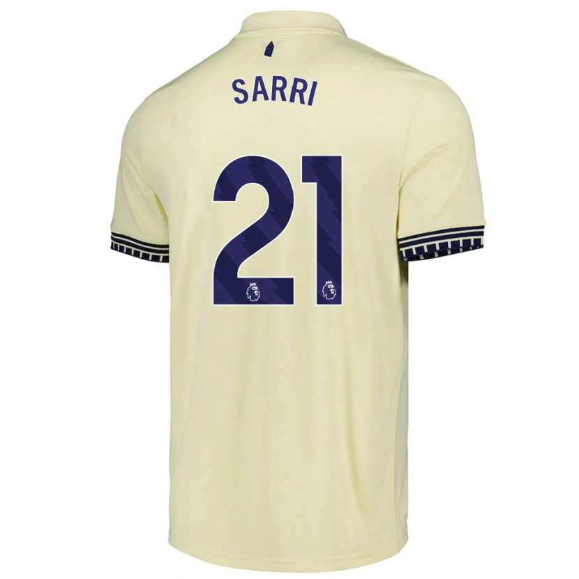 Danxen Dámské Veatriki Sarri #21 Smetanově Bílá Černá Daleko Hráčské Dresy 2025/26 Dres