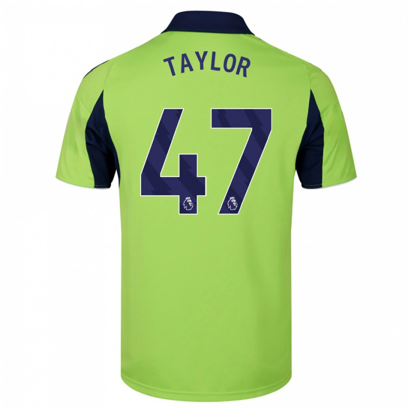 Danxen Dámské Bo Taylor #47 Zelená Tmavě Modrá Bílá Daleko Hráčské Dresy 2025/26 Dres