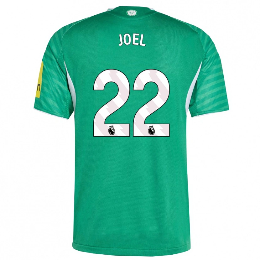 Danxen Dámské Lois Joel #22 Zelená Bílá Daleko Hráčské Dresy 2025/26 Dres
