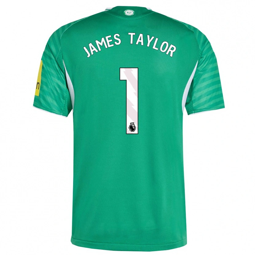 Danxen Dámské James Taylor #1 Zelená Bílá Daleko Hráčské Dresy 2025/26 Dres