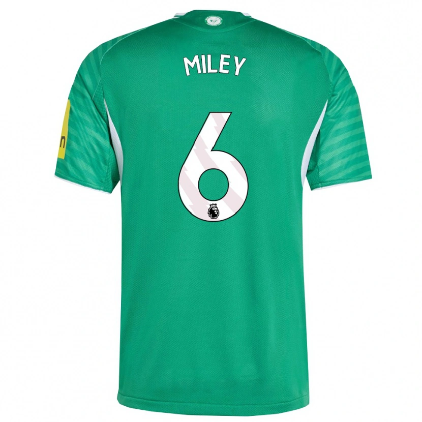Danxen Dámské Mason Miley #6 Zelená Bílá Daleko Hráčské Dresy 2025/26 Dres
