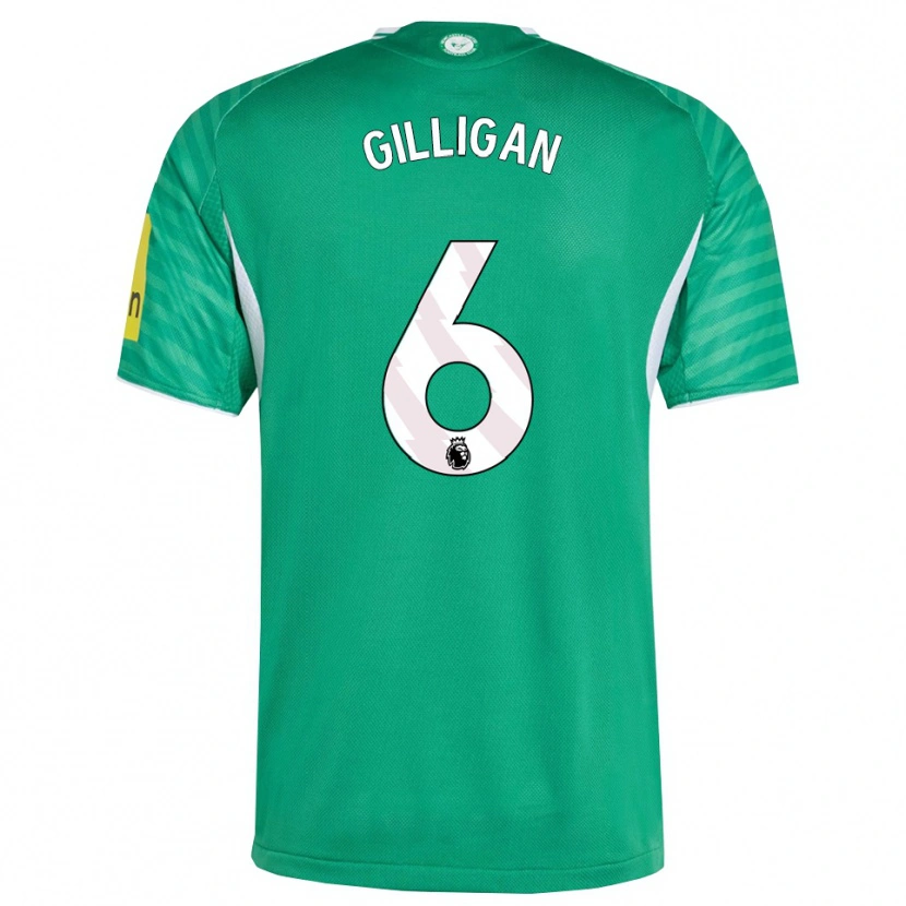 Danxen Dámské Luke Gilligan #6 Zelená Bílá Daleko Hráčské Dresy 2025/26 Dres