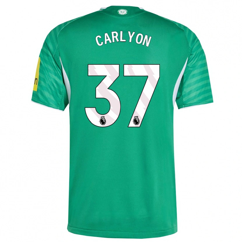 Danxen Dámské Nathan Carlyon #37 Zelená Bílá Daleko Hráčské Dresy 2025/26 Dres