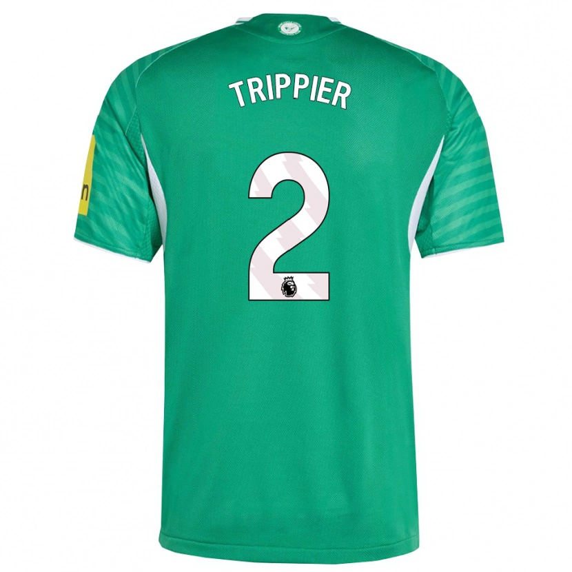 Danxen Dámské Kieran Trippier #2 Zelená Bílá Daleko Hráčské Dresy 2025/26 Dres
