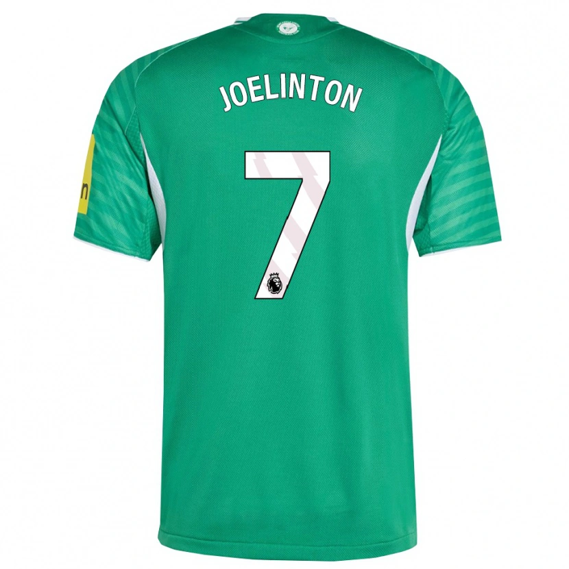Danxen Dámské Joelinton #7 Zelená Bílá Daleko Hráčské Dresy 2025/26 Dres