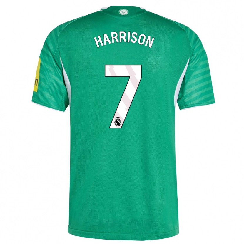 Danxen Dámské Alfie Harrison #7 Zelená Bílá Daleko Hráčské Dresy 2025/26 Dres
