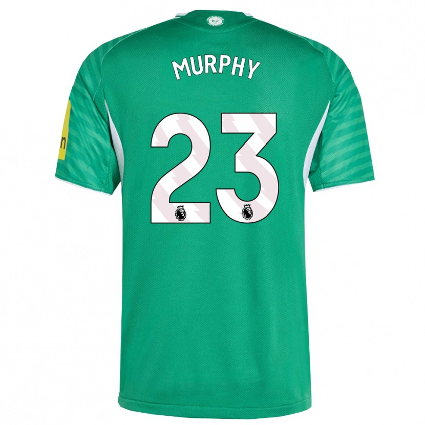 Danxen Dámské Jacob Murphy #23 Zelená Bílá Daleko Hráčské Dresy 2025/26 Dres