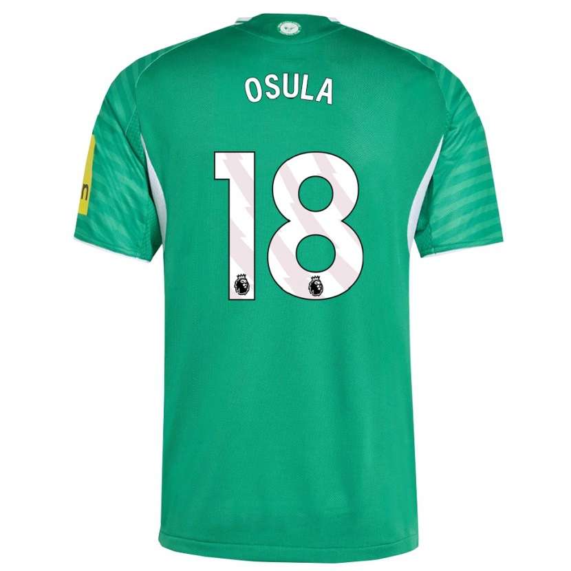 Danxen Dámské William Osula #18 Zelená Bílá Daleko Hráčské Dresy 2025/26 Dres