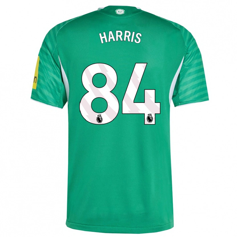 Danxen Dámské Aidan Harris #84 Zelená Bílá Daleko Hráčské Dresy 2025/26 Dres