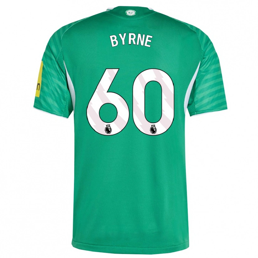 Danxen Dámské Reece Byrne #60 Zelená Bílá Daleko Hráčské Dresy 2025/26 Dres