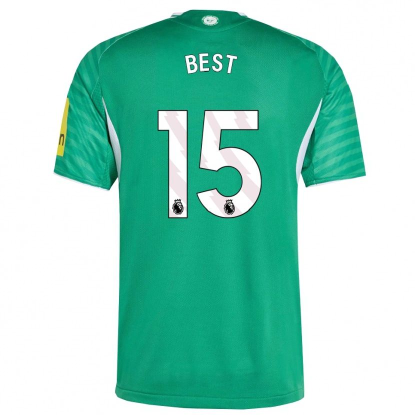 Danxen Dámské Oliver Best #15 Zelená Bílá Daleko Hráčské Dresy 2025/26 Dres