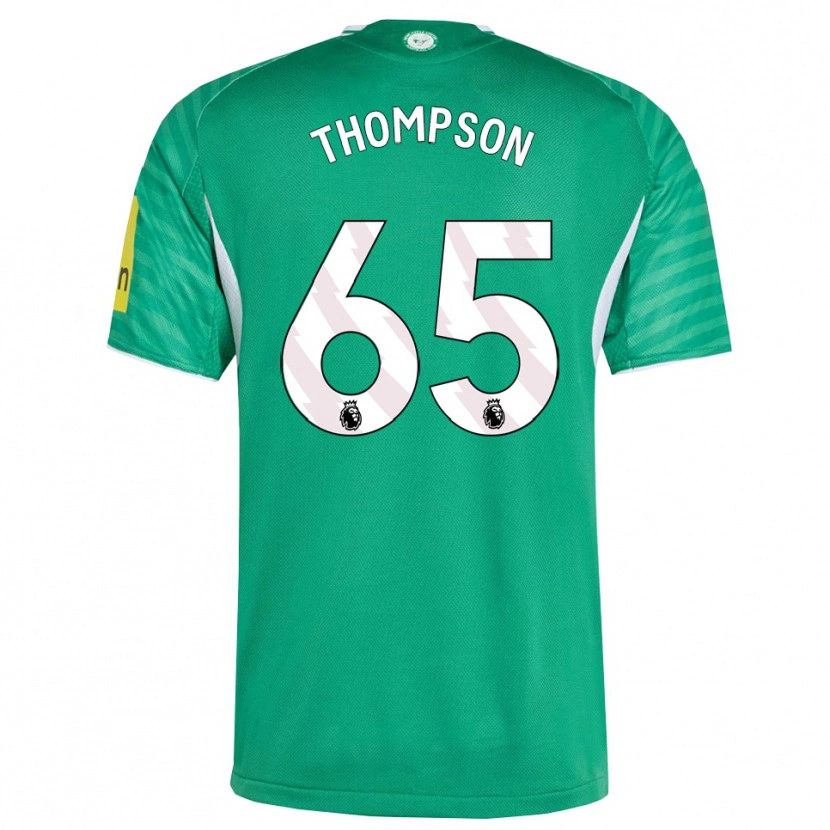 Danxen Dámské Ciaran Thompson #65 Zelená Bílá Daleko Hráčské Dresy 2025/26 Dres