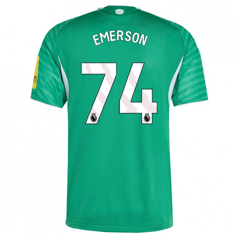 Danxen Dámské Johnny Emerson #74 Zelená Bílá Daleko Hráčské Dresy 2025/26 Dres