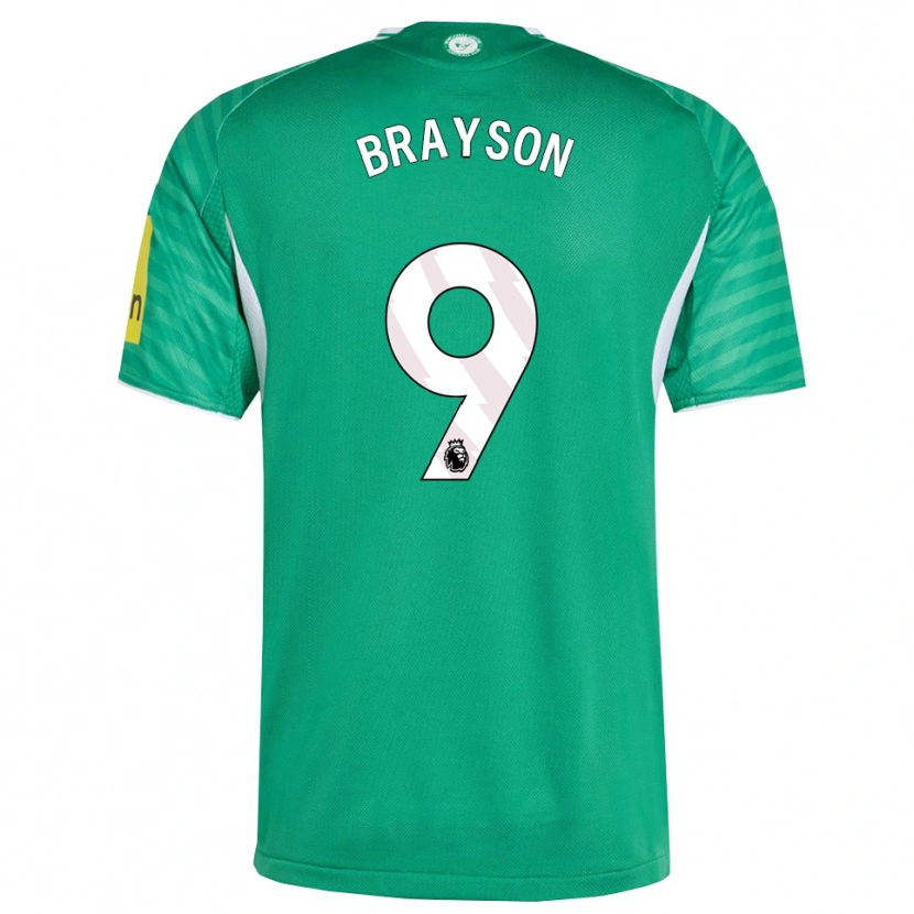 Danxen Dámské Joe Brayson #9 Zelená Bílá Daleko Hráčské Dresy 2025/26 Dres