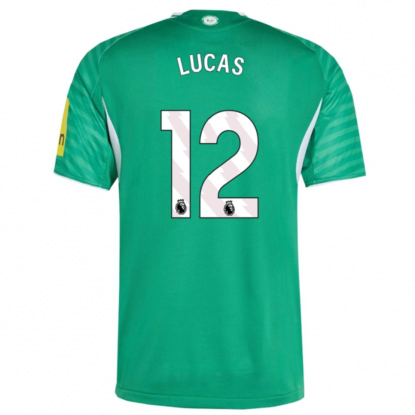 Danxen Dámské Kayden Lucas #12 Zelená Bílá Daleko Hráčské Dresy 2025/26 Dres