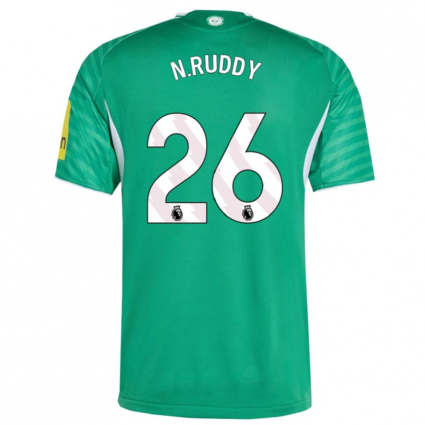 Danxen Dámské John Ruddy #26 Zelená Bílá Daleko Hráčské Dresy 2025/26 Dres