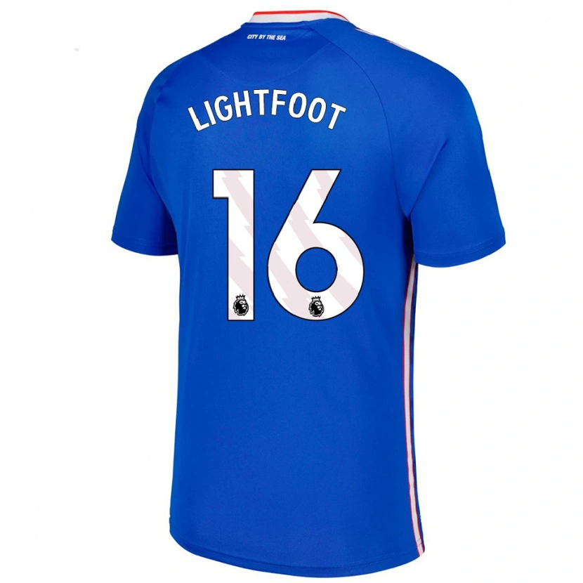 Danxen Dámské Archie Lightfoot #16 Modrá Bílá Daleko Hráčské Dresy 2025/26 Dres