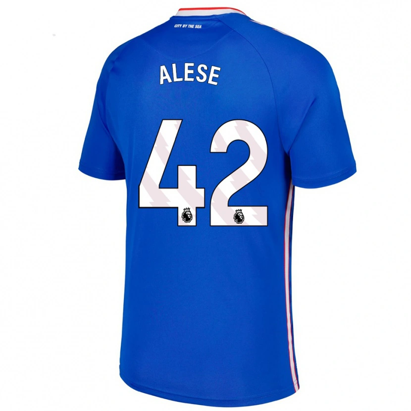 Danxen Dámské Aji Alese #42 Modrá Bílá Daleko Hráčské Dresy 2025/26 Dres