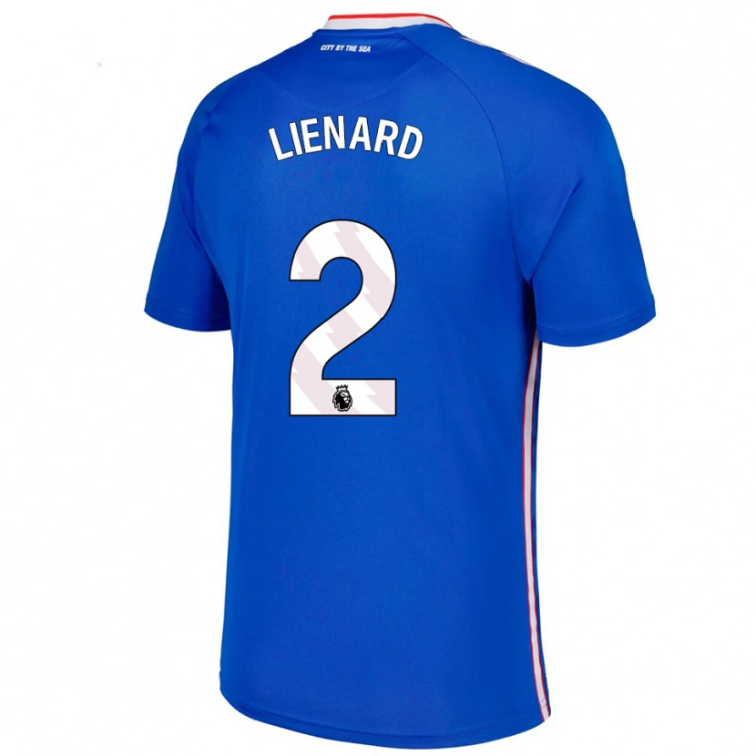 Danxen Dámské Alex Lienard #2 Modrá Bílá Daleko Hráčské Dresy 2025/26 Dres