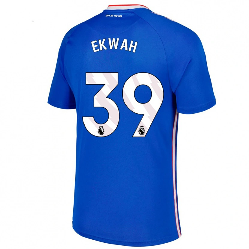 Danxen Dámské Pierre Ekwah #39 Modrá Bílá Daleko Hráčské Dresy 2025/26 Dres