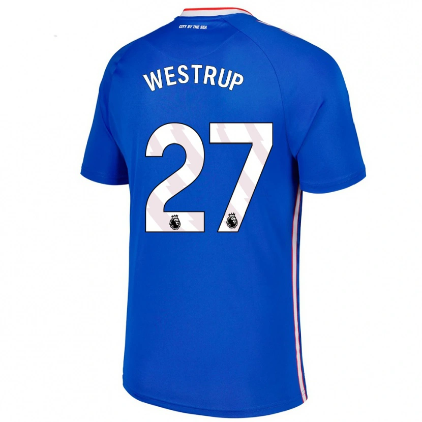 Danxen Dámské Brianna Westrup #27 Modrá Bílá Daleko Hráčské Dresy 2025/26 Dres