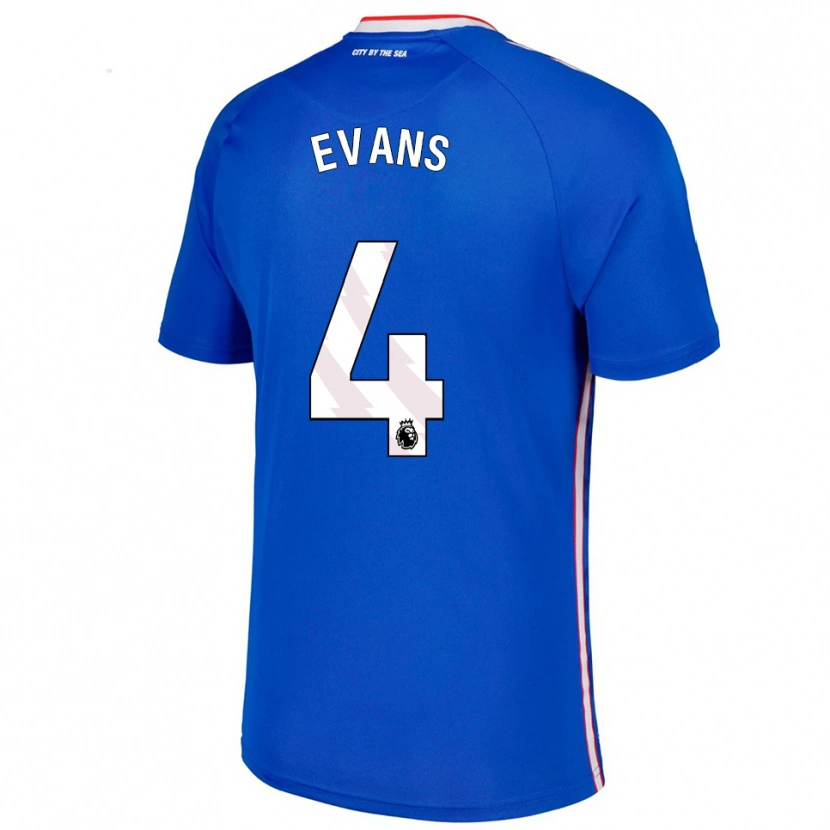 Danxen Dámské Corry Evans #4 Modrá Bílá Daleko Hráčské Dresy 2025/26 Dres