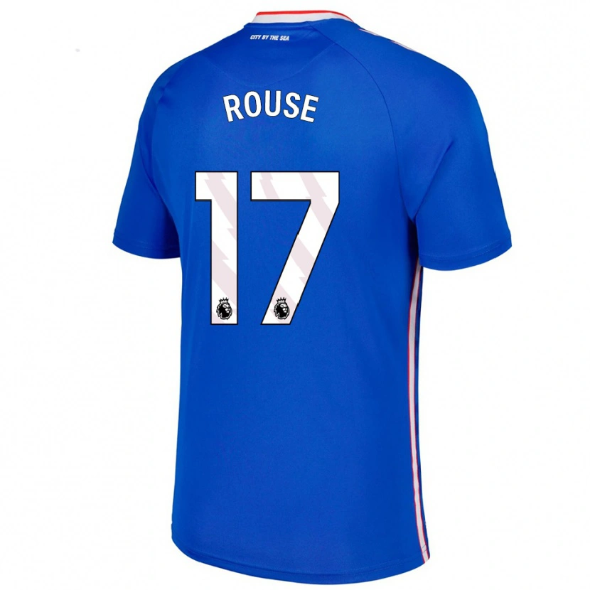 Danxen Dámské Mollie Rouse #17 Modrá Bílá Daleko Hráčské Dresy 2025/26 Dres